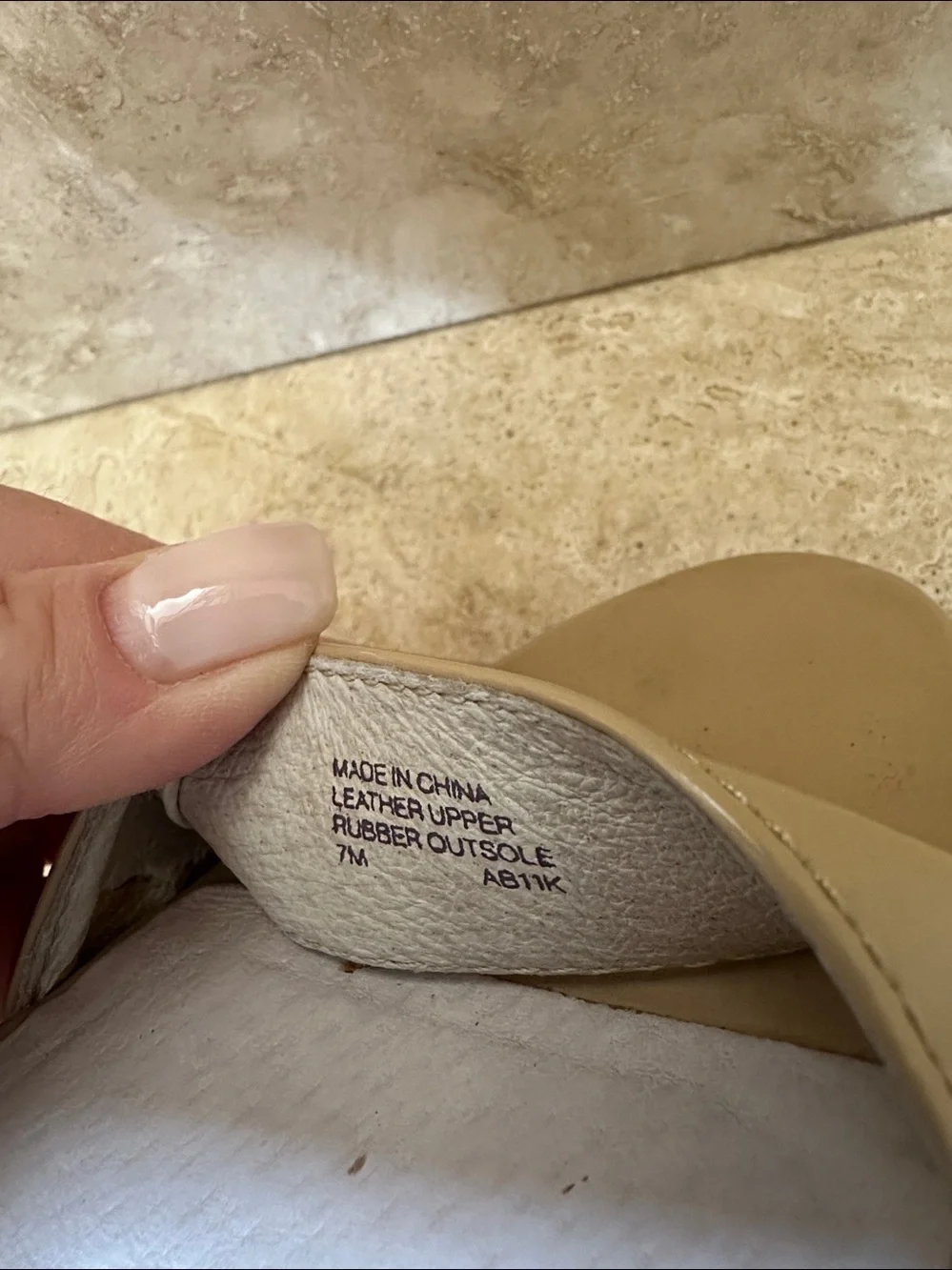 MICHAEL Michael Kors IVANA Nude Patent Leather Cork Platform Sandals - Size 7M